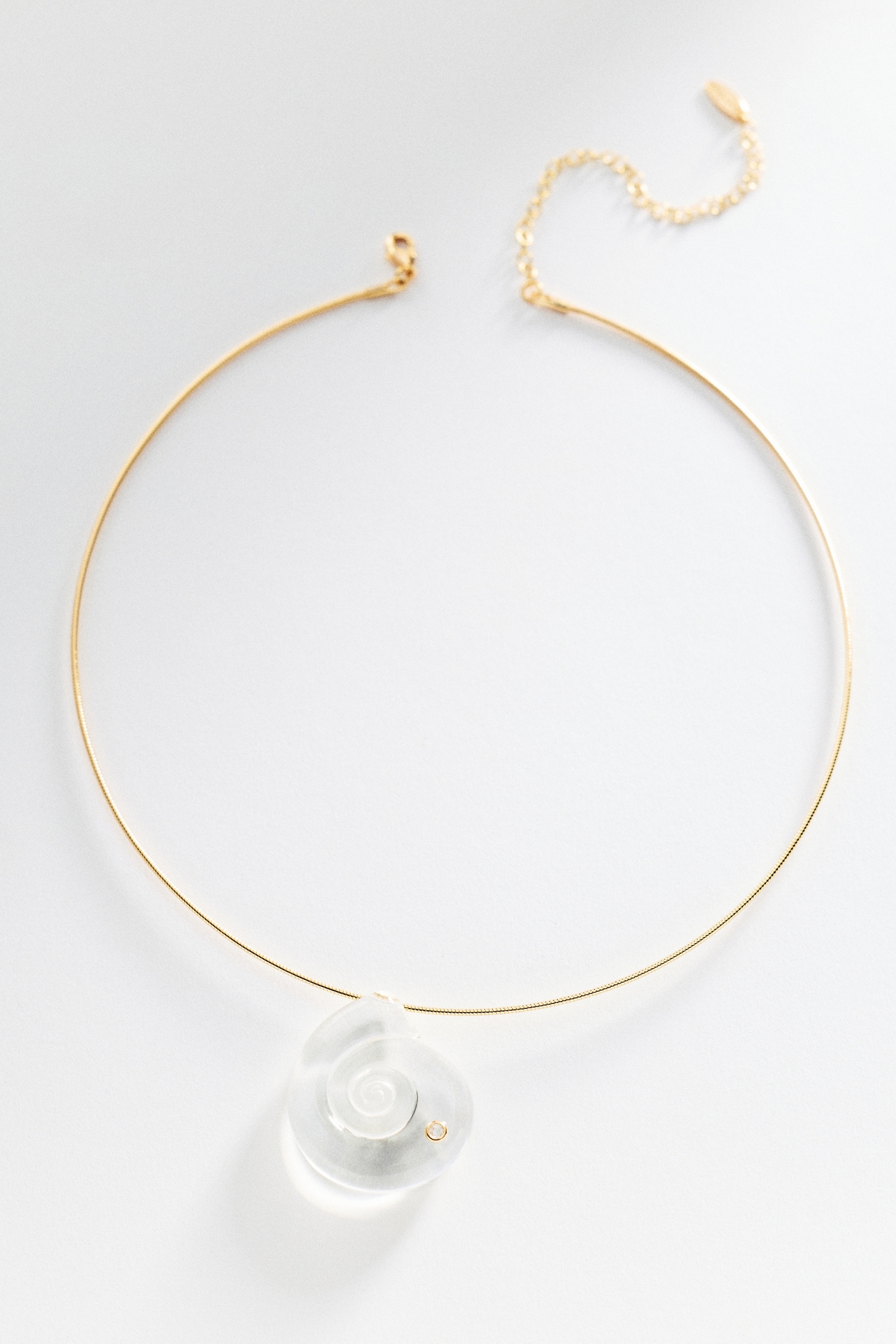 Clear Crystal Collar Necklace
