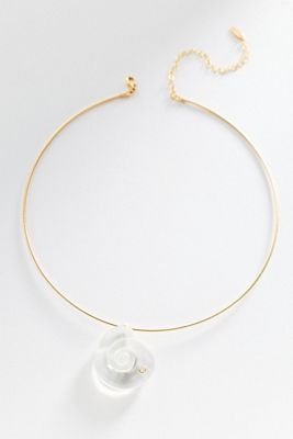 Clear Crystal Collar Necklace