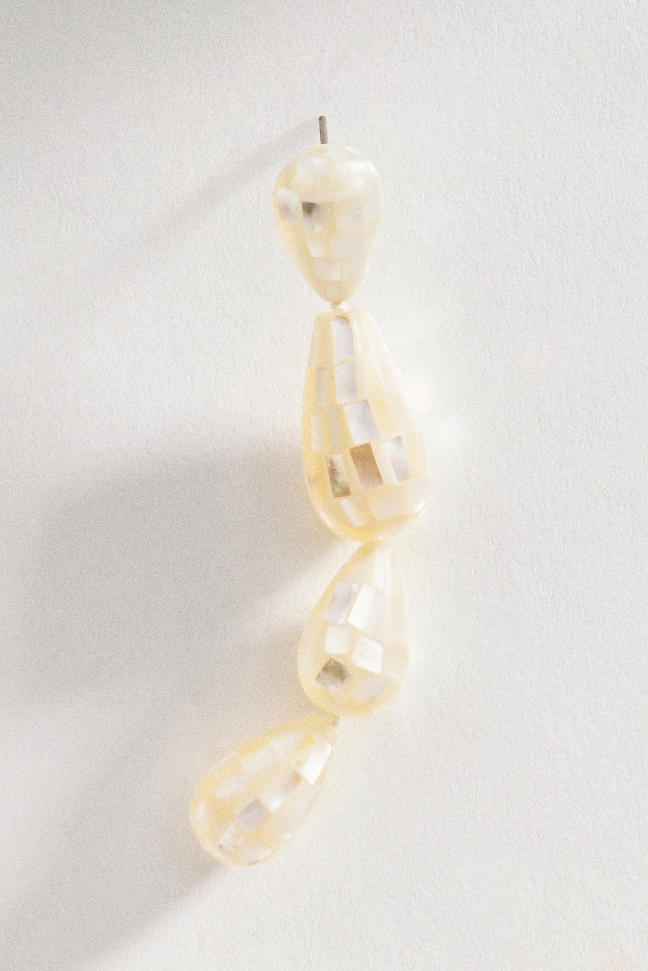 Disco Shell Drop Earrings