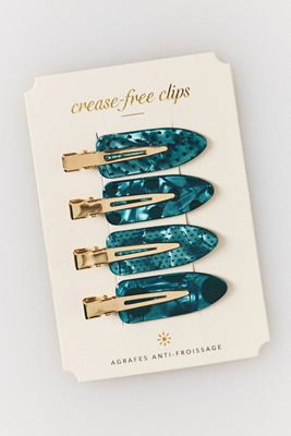 Crease-Free Hair Clips, Set of 4 