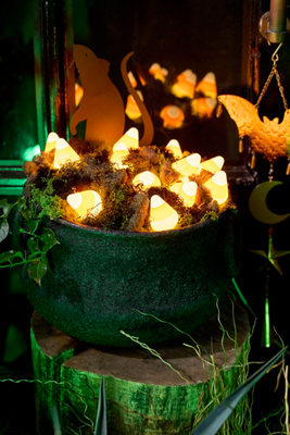 Stargazer Garden Lights, Set of 21 Bulbs, Candy Corn | Anthropologie