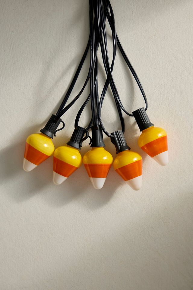Stargazer Garden Lights, Set of 21 Bulbs, Candy Corn #6