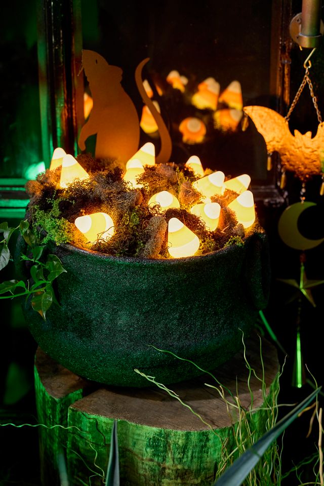 Stargazer Garden Lights, Set of 21 Bulbs, Candy Corn | Anthropologie