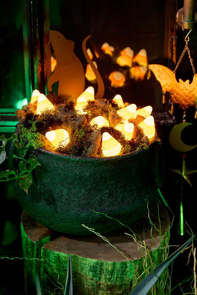 Stargazer Garden Lights, Set of 21 Bulbs, Candy Corn | Anthropologie