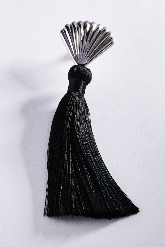 Shell Tassel Drop Earrings #1