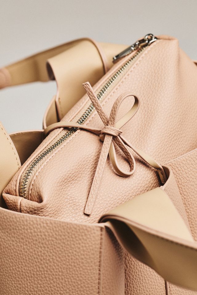 Melie Bianco Quilted Vegan Leather Harper Tote Bag #2