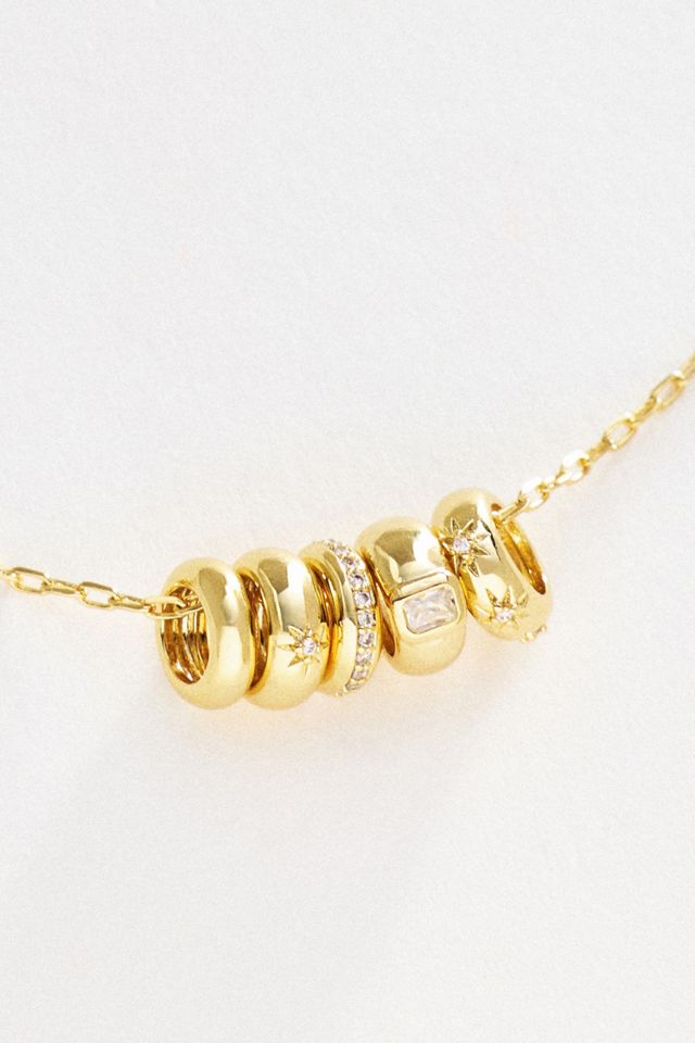 Electic Pick Oak Charm Necklace #1