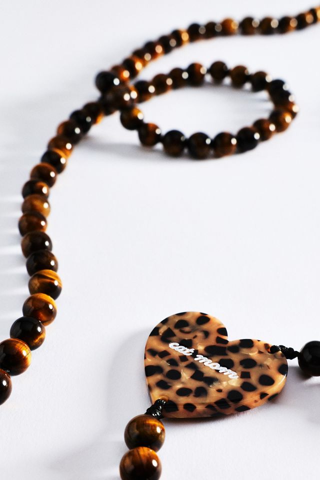 Solar Eclipse Hand-Painted Crossbody Phone Chain #1