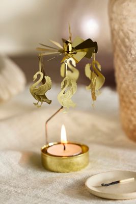 Rotary Candle, Swan