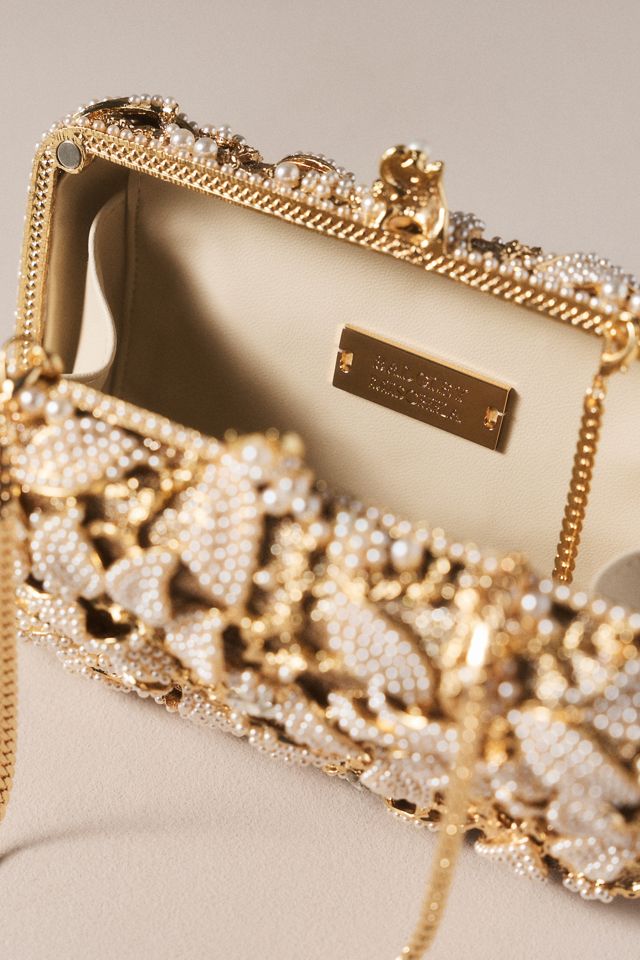 Jewel by Badgely Mischka Whitney 3D Metal Clutch #1
