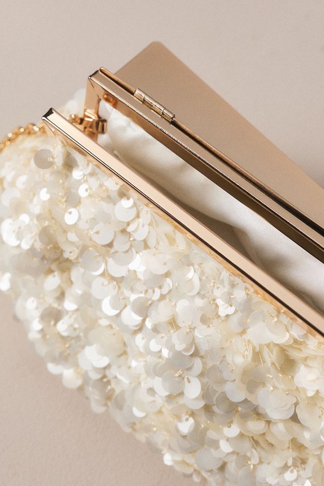 Jewel by Badgely Mischka Vintage Sequin Clutch #1