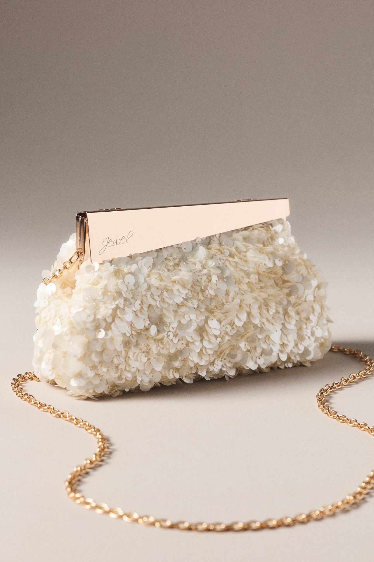 Jewel by Badgely Mischka Vintage Sequin Clutch