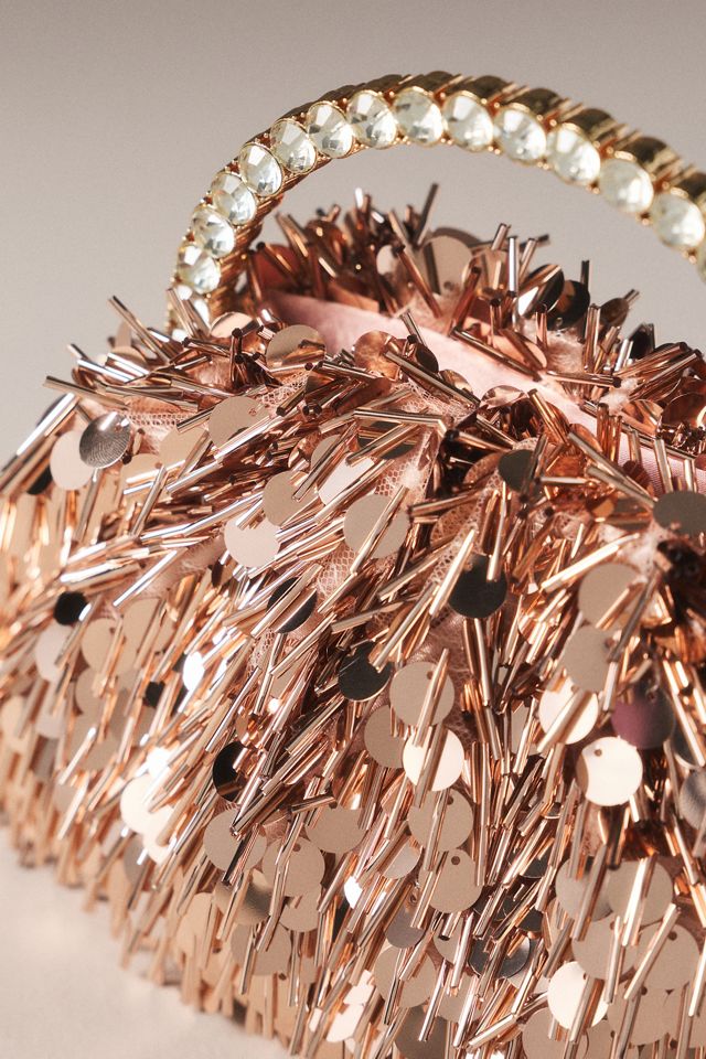 Jewel by Badgley Mischka Noa Sequined Clutch #1