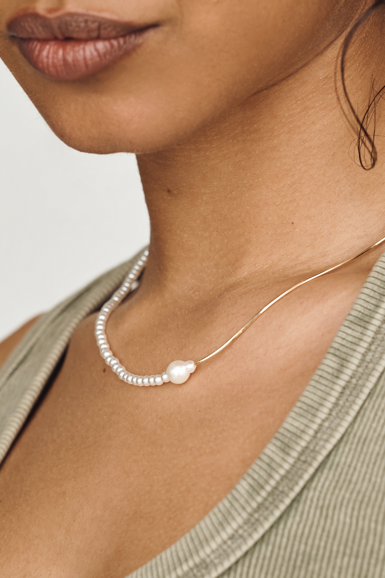 Pearl Duet Necklace