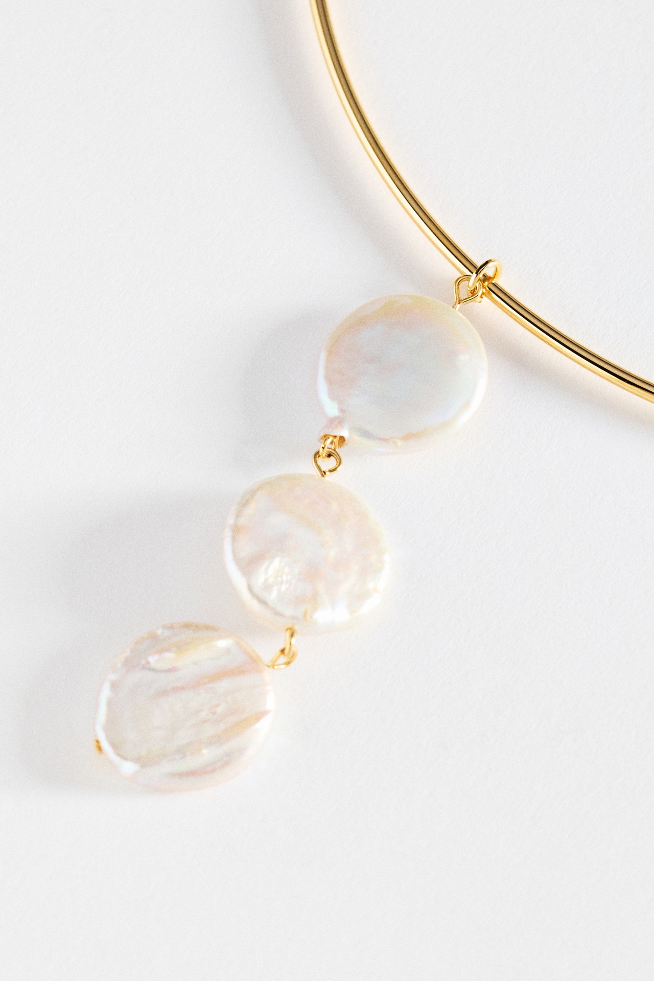 Freshwater Pearl Collar Statement Necklace