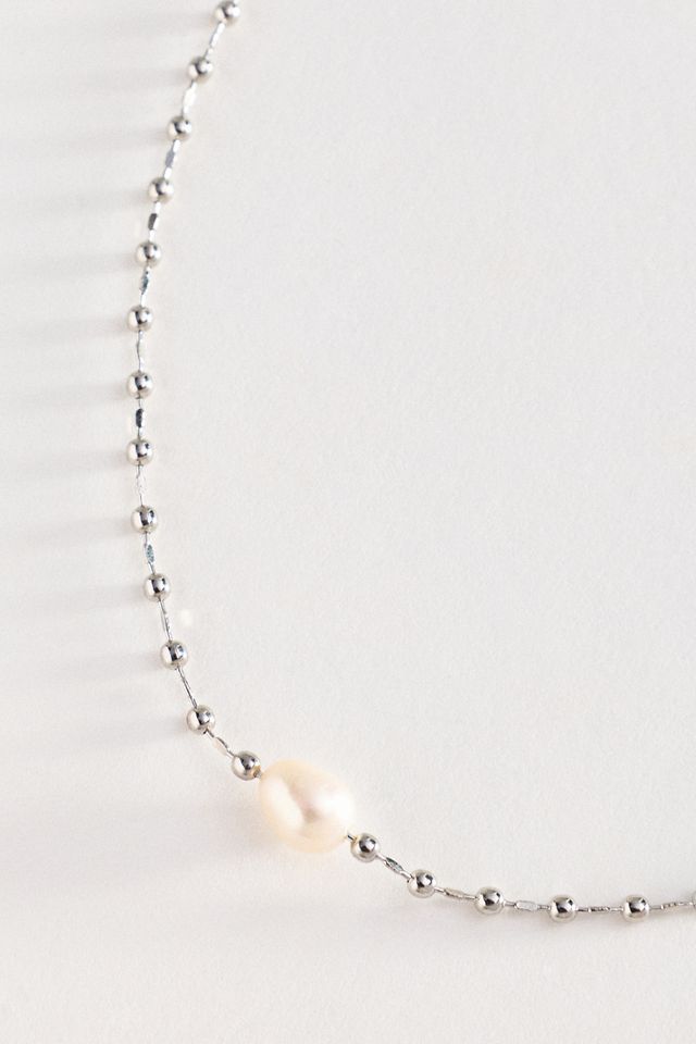 Pearl Solo Necklace #1