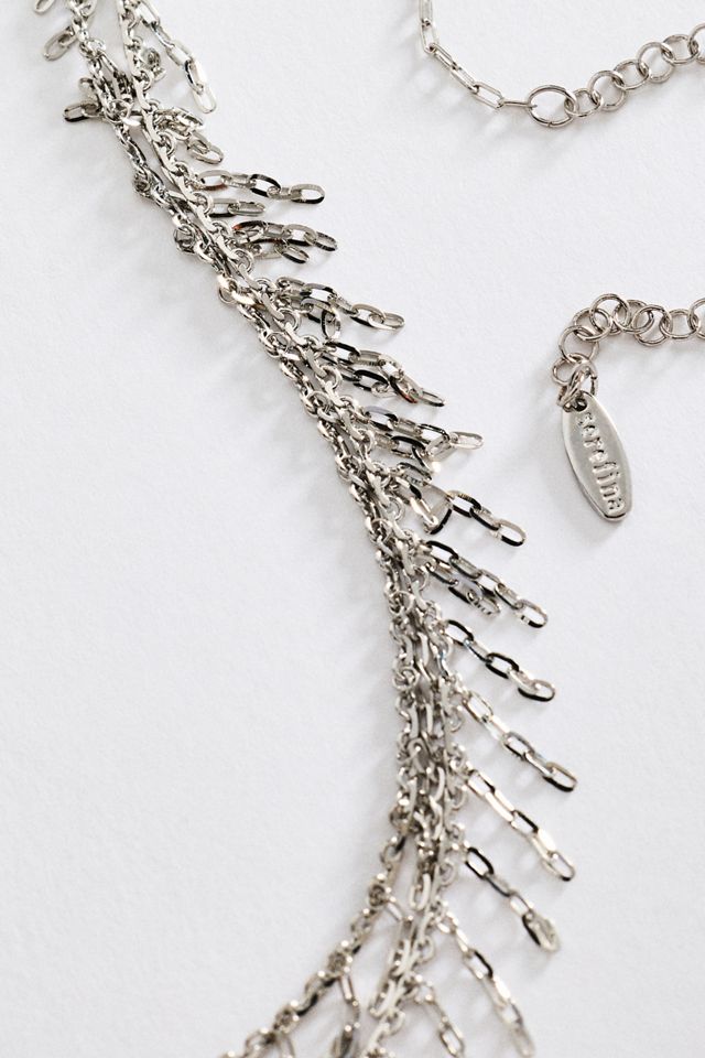 Chain Fringe Neacklace | Anthropologie
