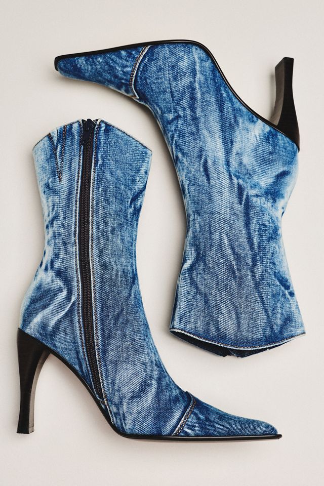 jeffrey Campbell Be-Bold-2 Denim Boots #1