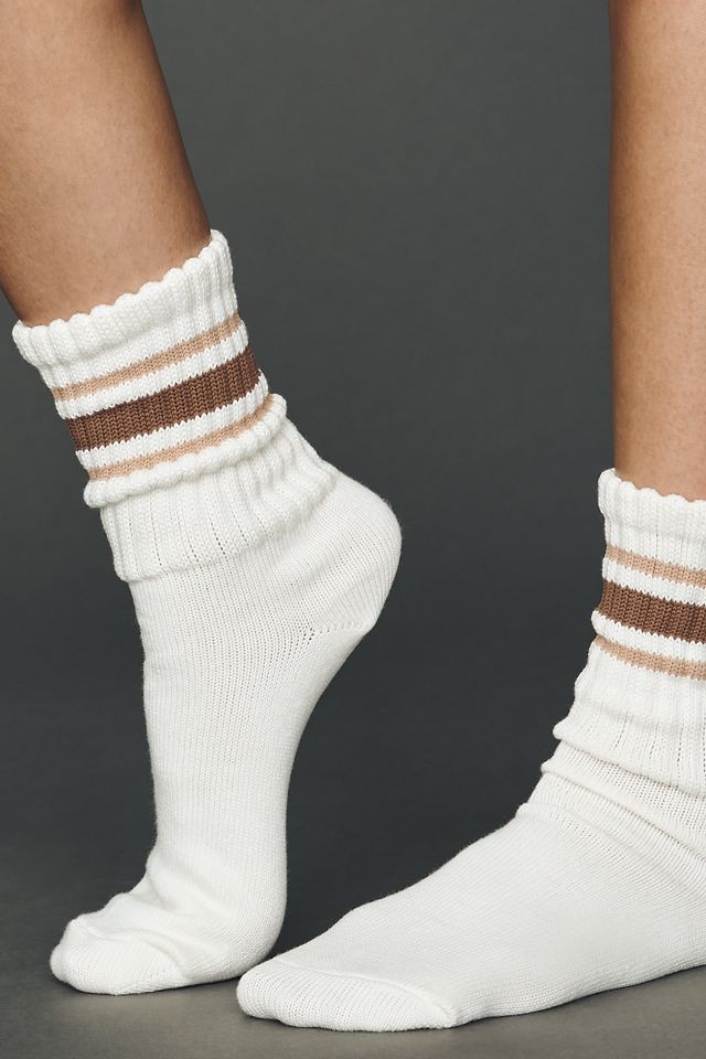 Striped Scrunch Socks #1