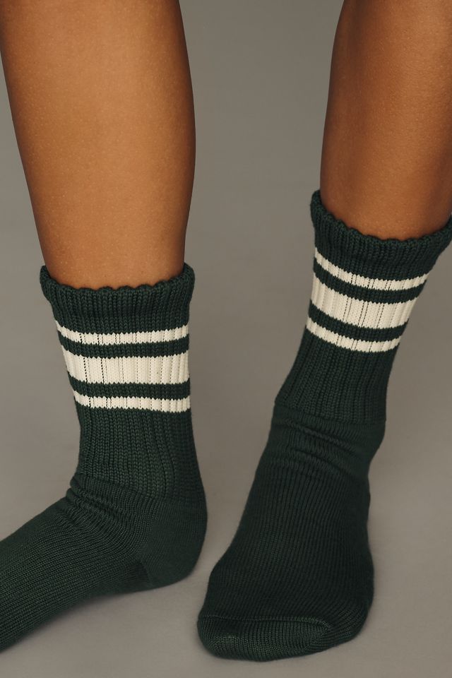 Striped Scrunch Socks #1