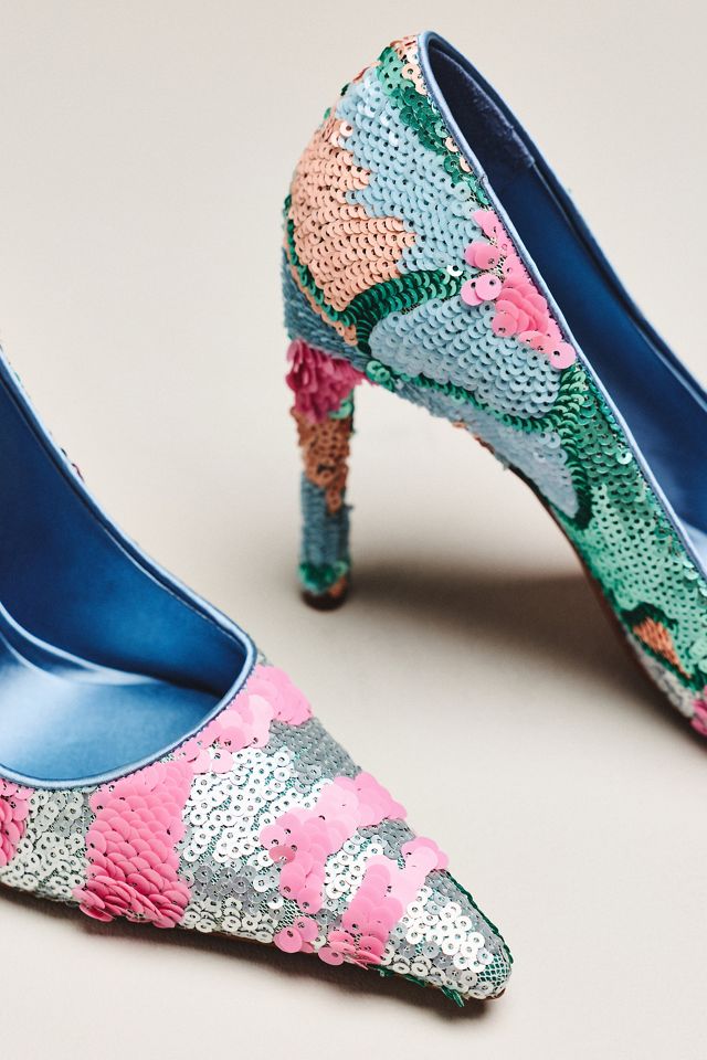 Jeffrey Campbell Good Sequin Pumps #2
