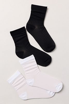Opaque Socks, Set of 2