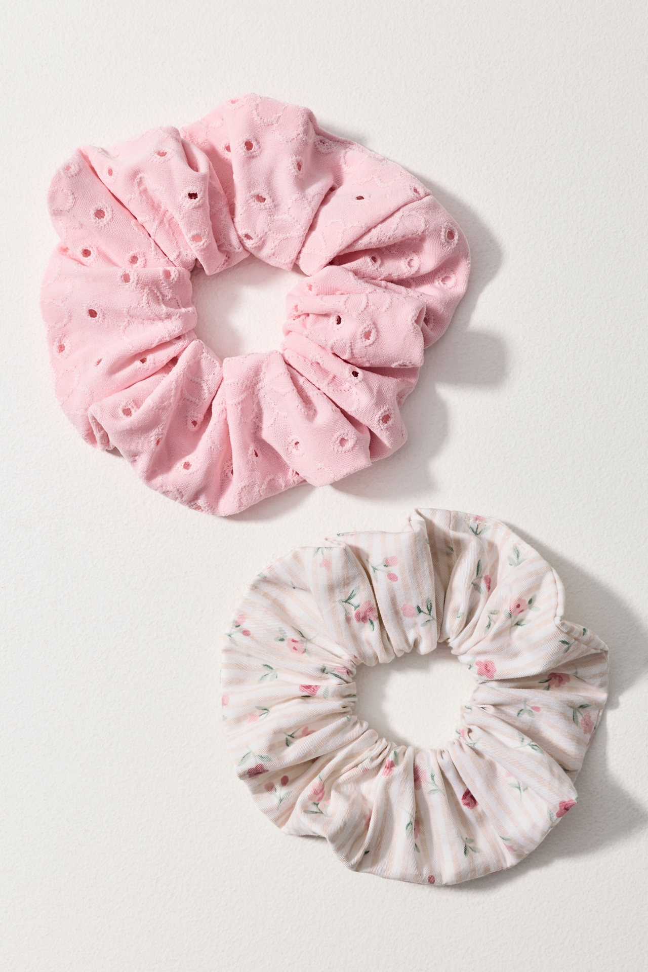 Satin Scrunchies, Set of 2