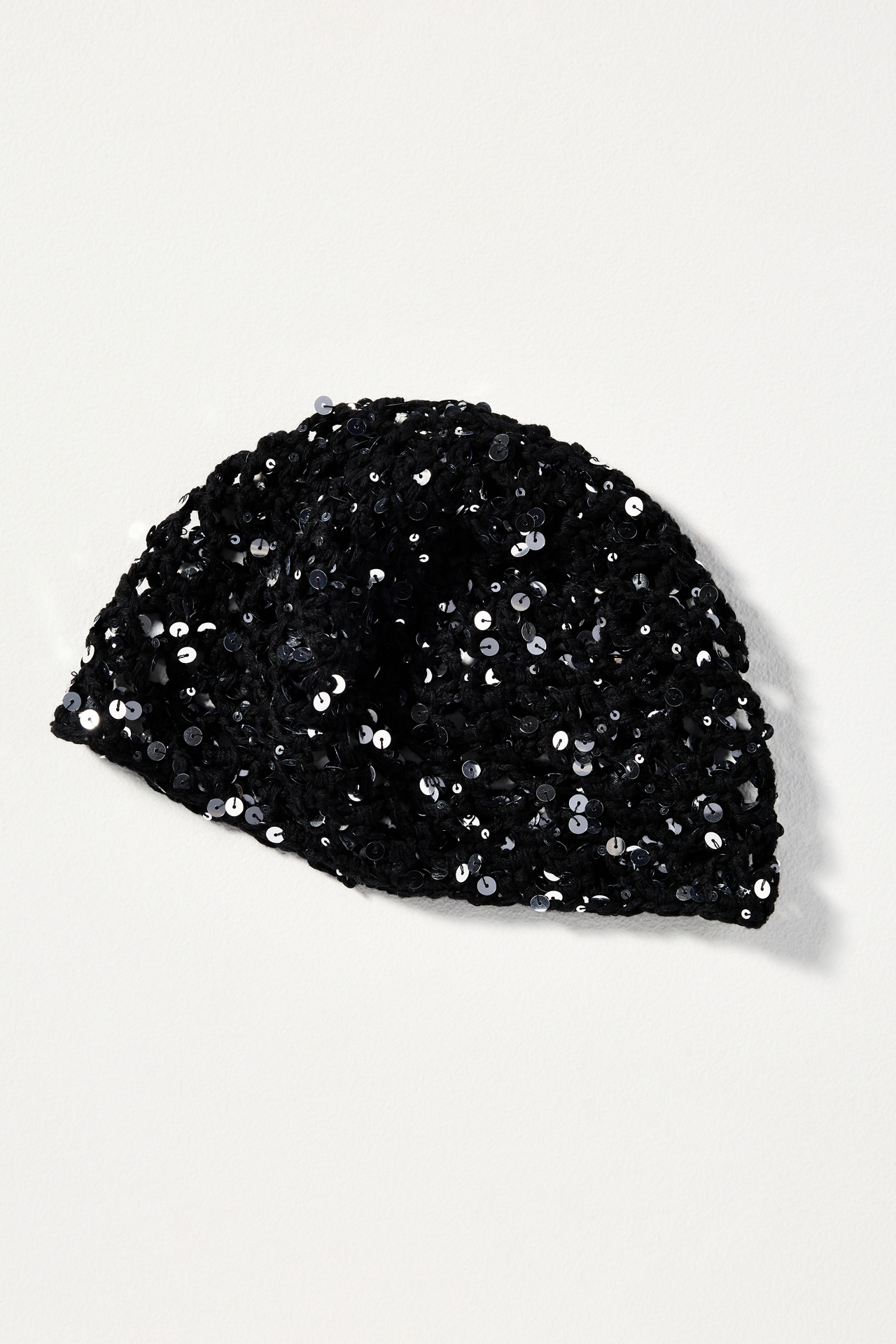 Sequin Knit Skullcap