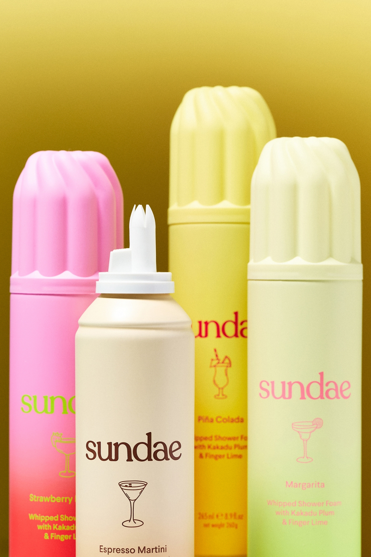 Sundae Cocktail Collection Whipped Shower Foam