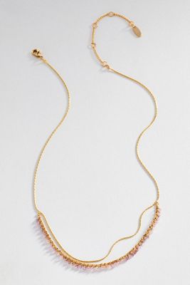 Delicate Layered Beaded Necklace
