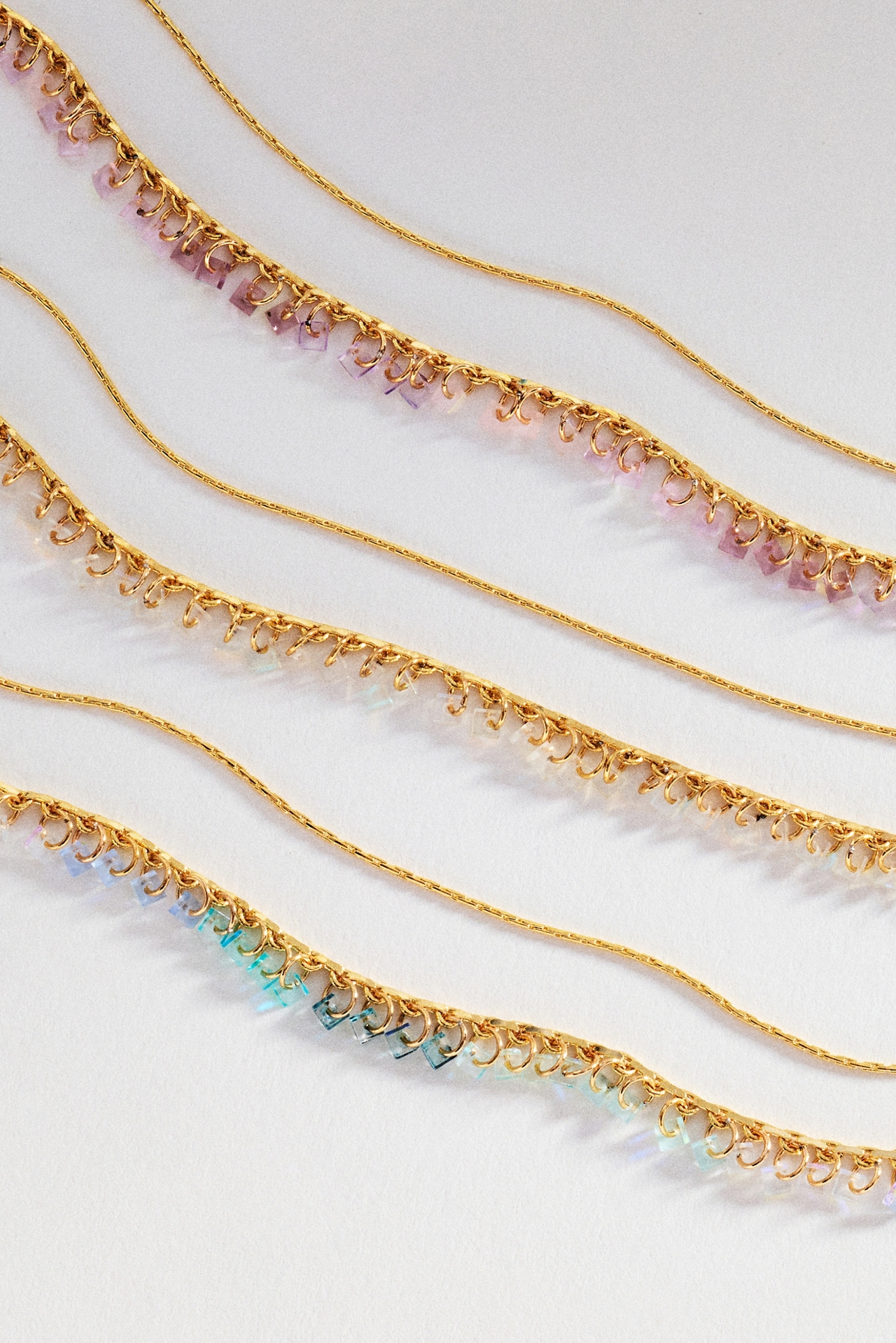 Delicate Layered Beaded Necklace