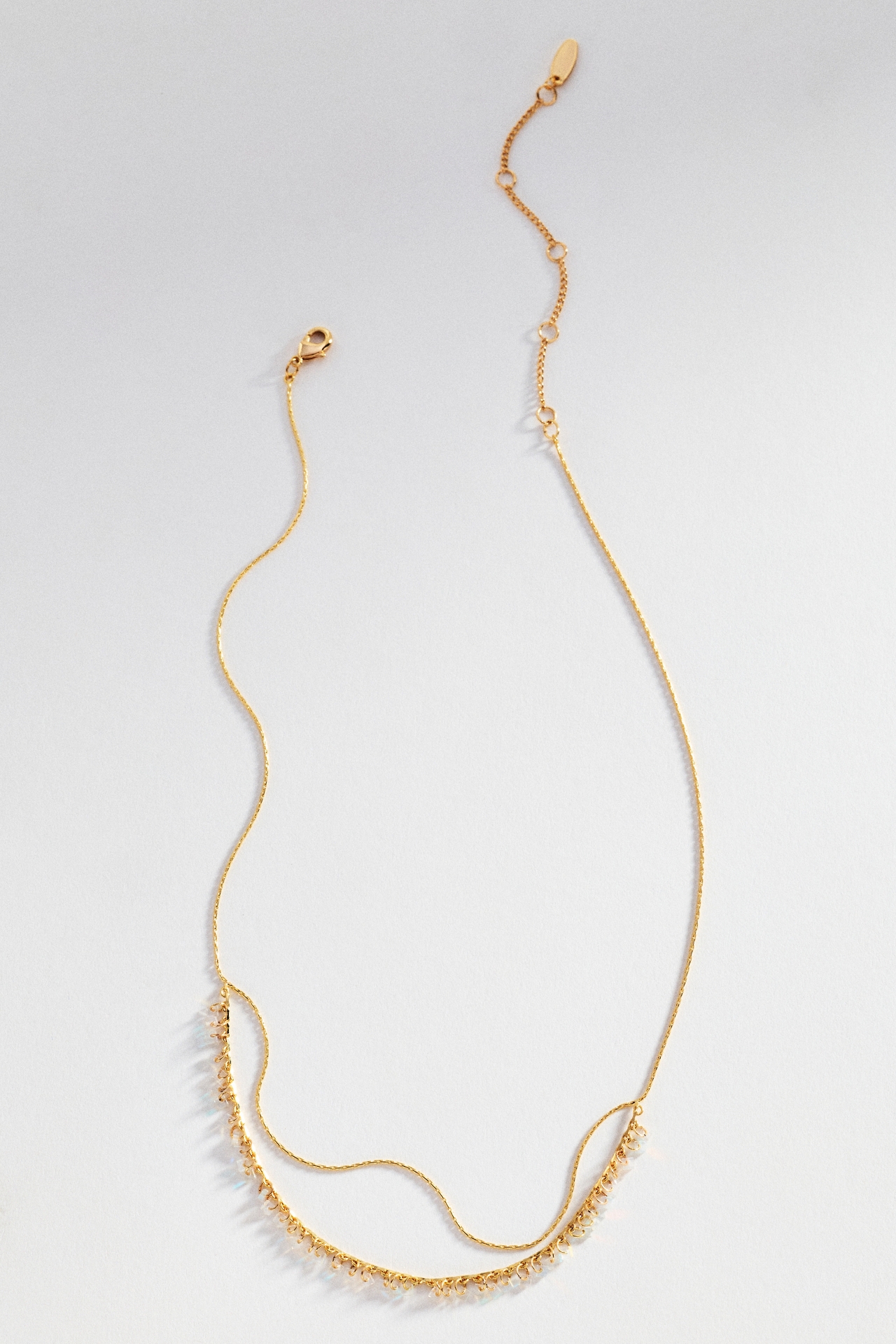 Delicate Layered Beaded Necklace
