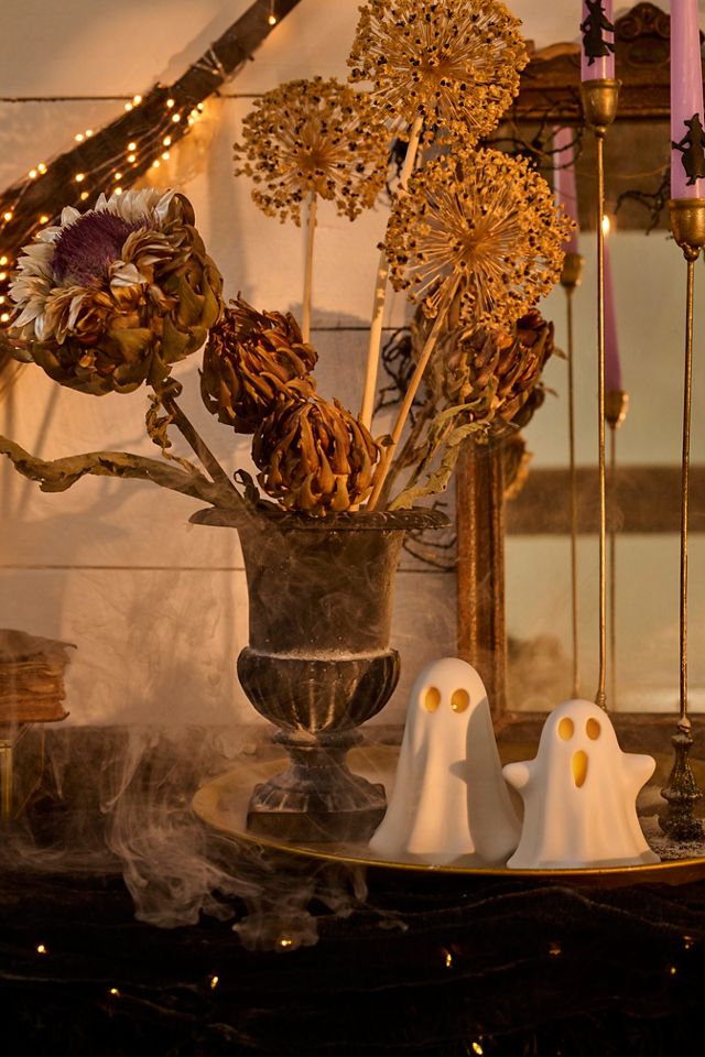 Terrain Terrain Ceramic LED Glowing Ghosts, Set of 3 #3