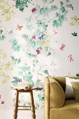 Lya Butterfly Garden Wallpaper Mural