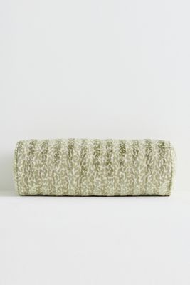 Woven Striped Jacquard Bolster