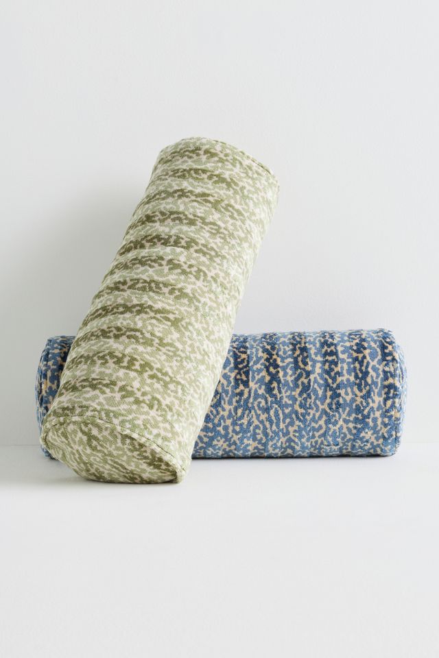 Woven Striped Jacquard Bolster #2