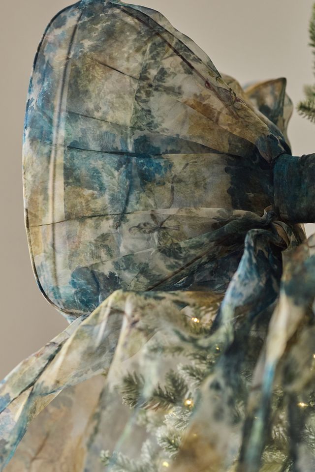 Cime d'arbre en nœud d'organza #1