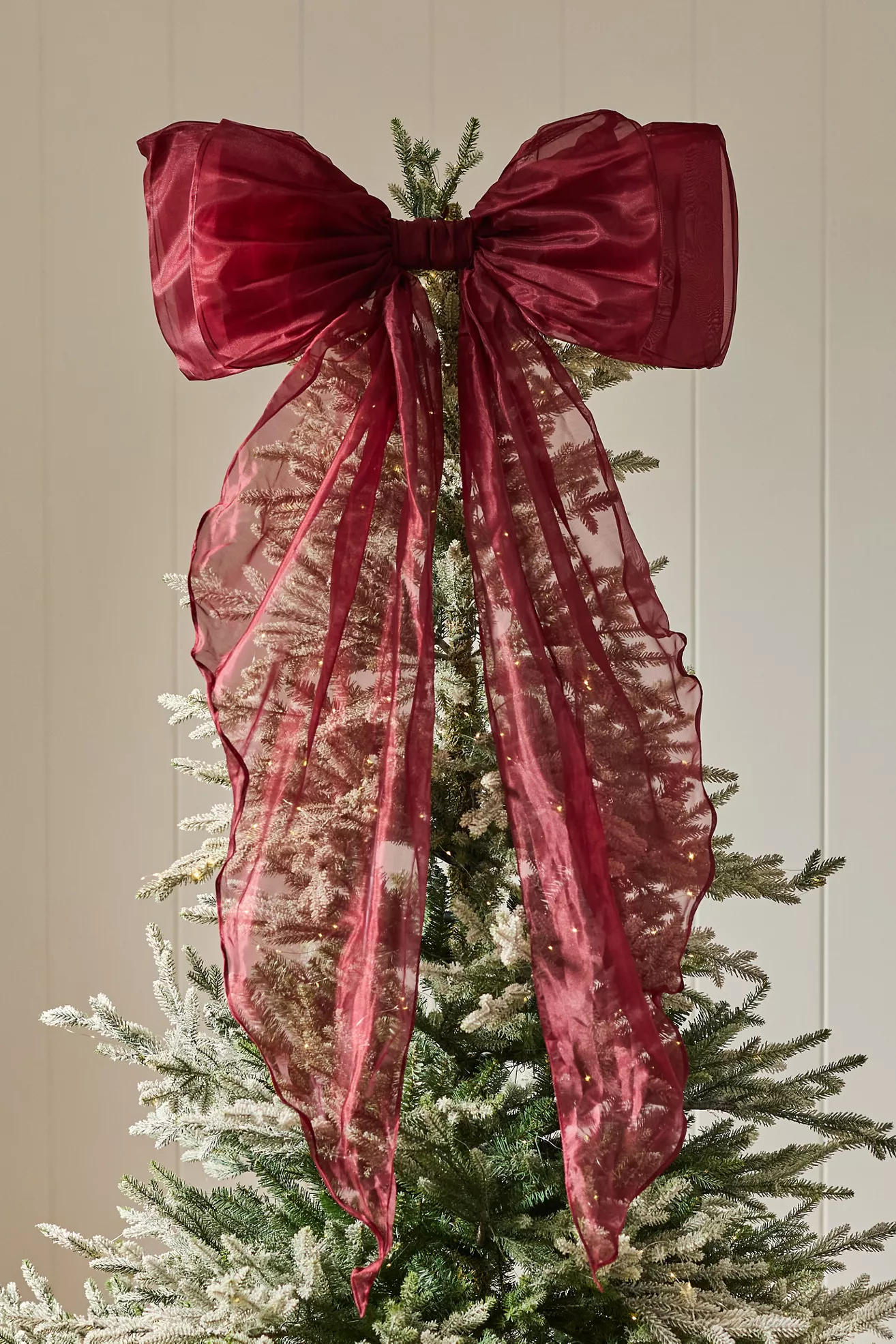 Organza Bow Tree Topper - thumbnail 3