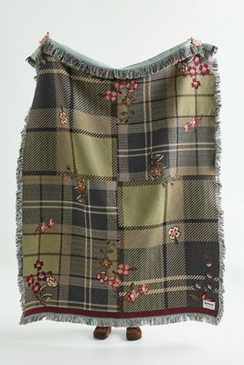 Coperta in cotone tessuto Babour x Anthropologie