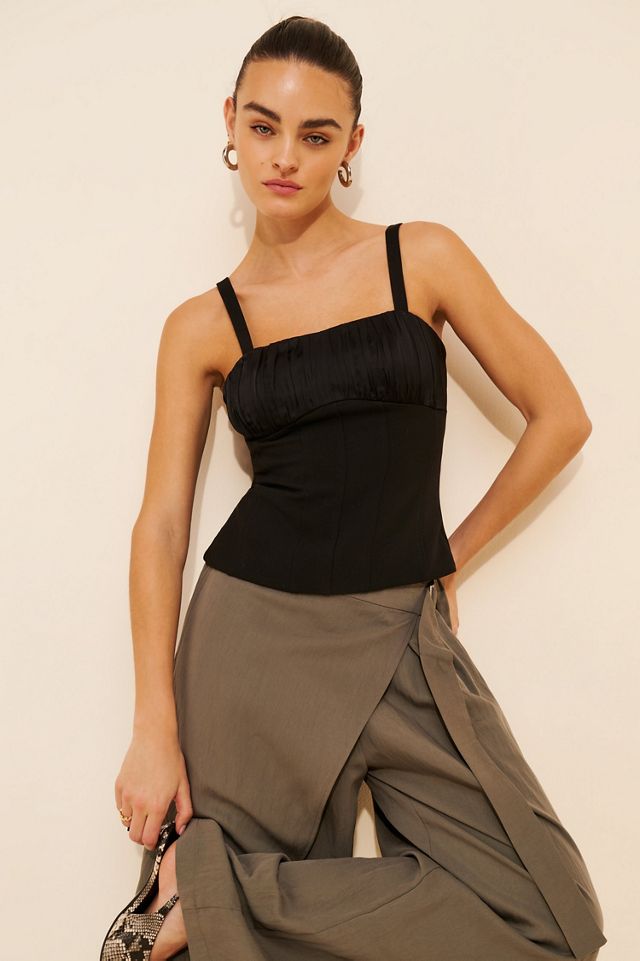 Sleeveless Fitted Top #2