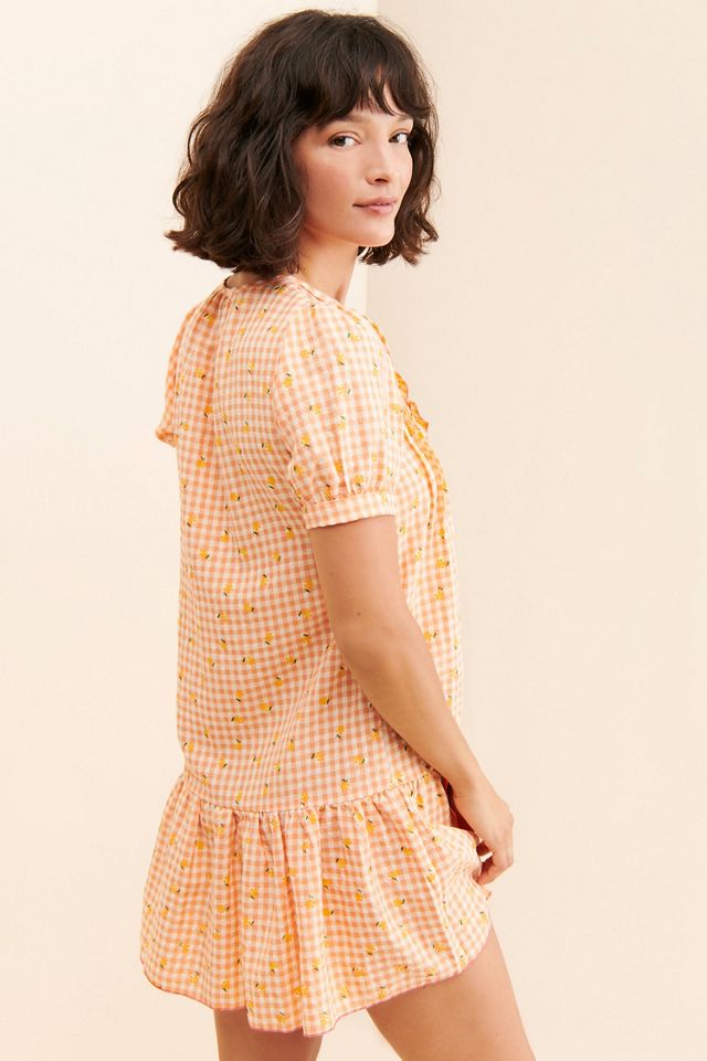 Greylin Glo Ruffled Bib Dress #2