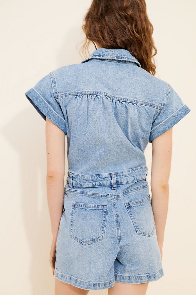 Habitual Frankie Denim Romper #1