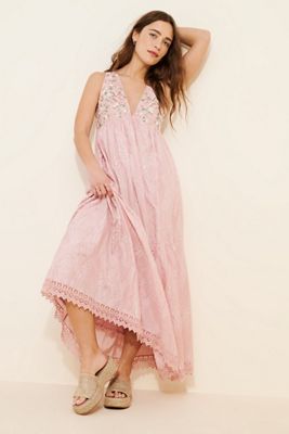 Pinnacle By Shruti Sancheti Paisley Tiered Maxi Dress