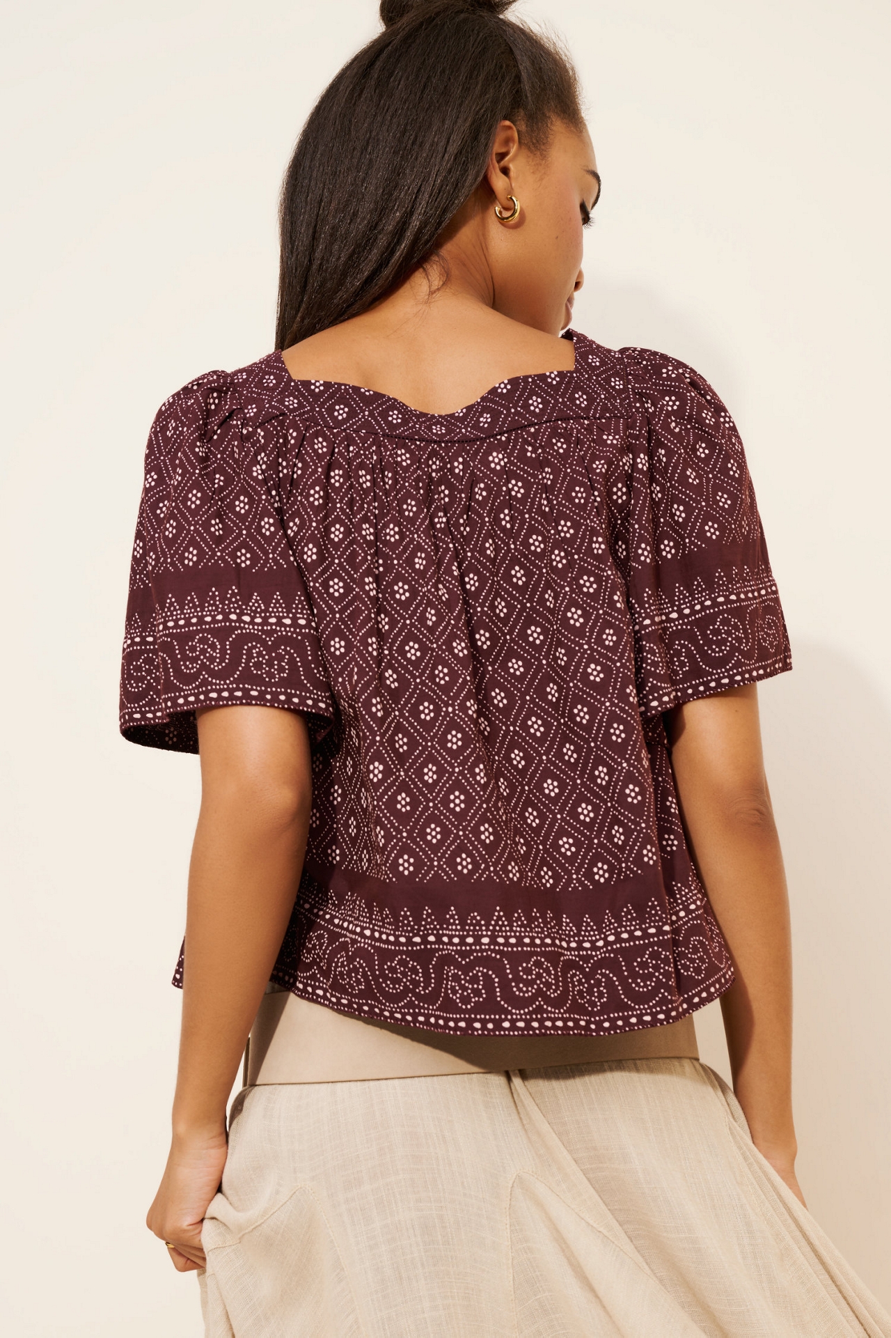 Madewell Hara Square Neck Top