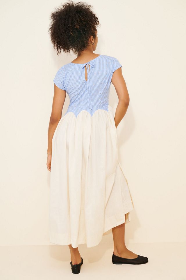 Never Fully Dressed Stripe Monika Maxi Dress | Anthropologie