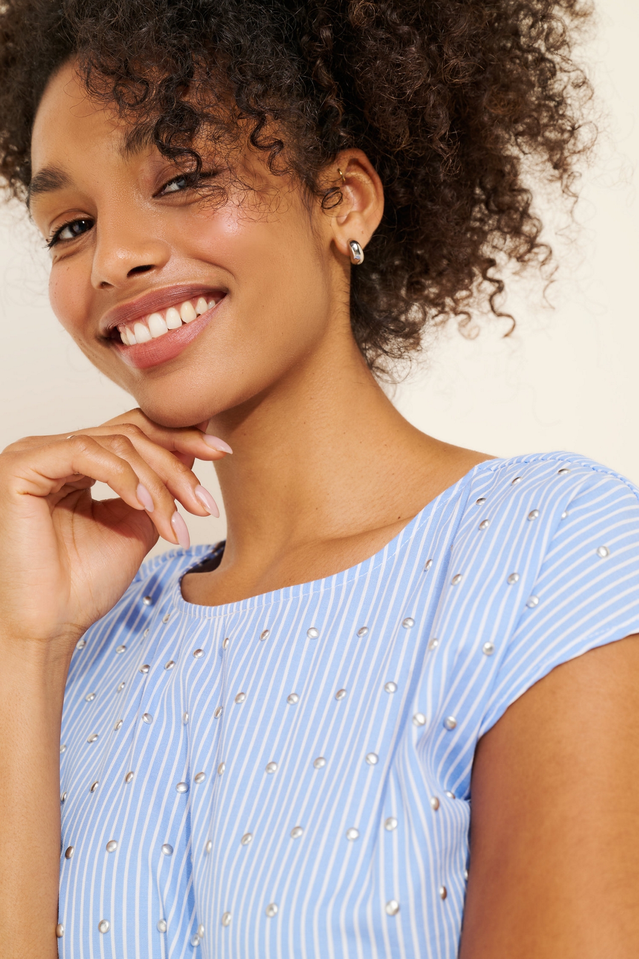 Never Fully Dressed Stripe Monika Maxi Dress