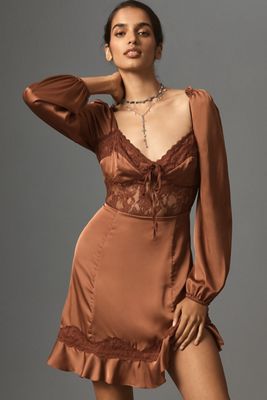 ASTR the Label Lace Bustier Dress | Anthropologie