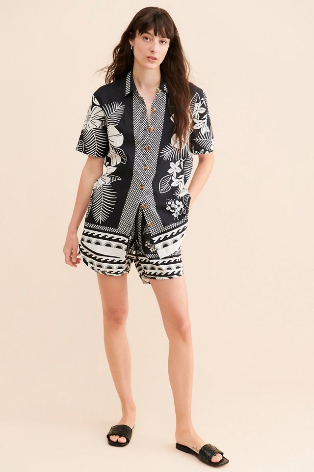 FARM Rio Macaw Elegance Buttondown #3