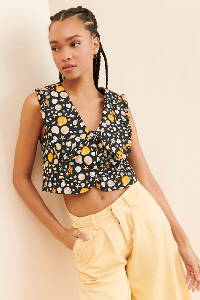 Rachel Antonoff Georgia Seashell Top | Anthropologie
