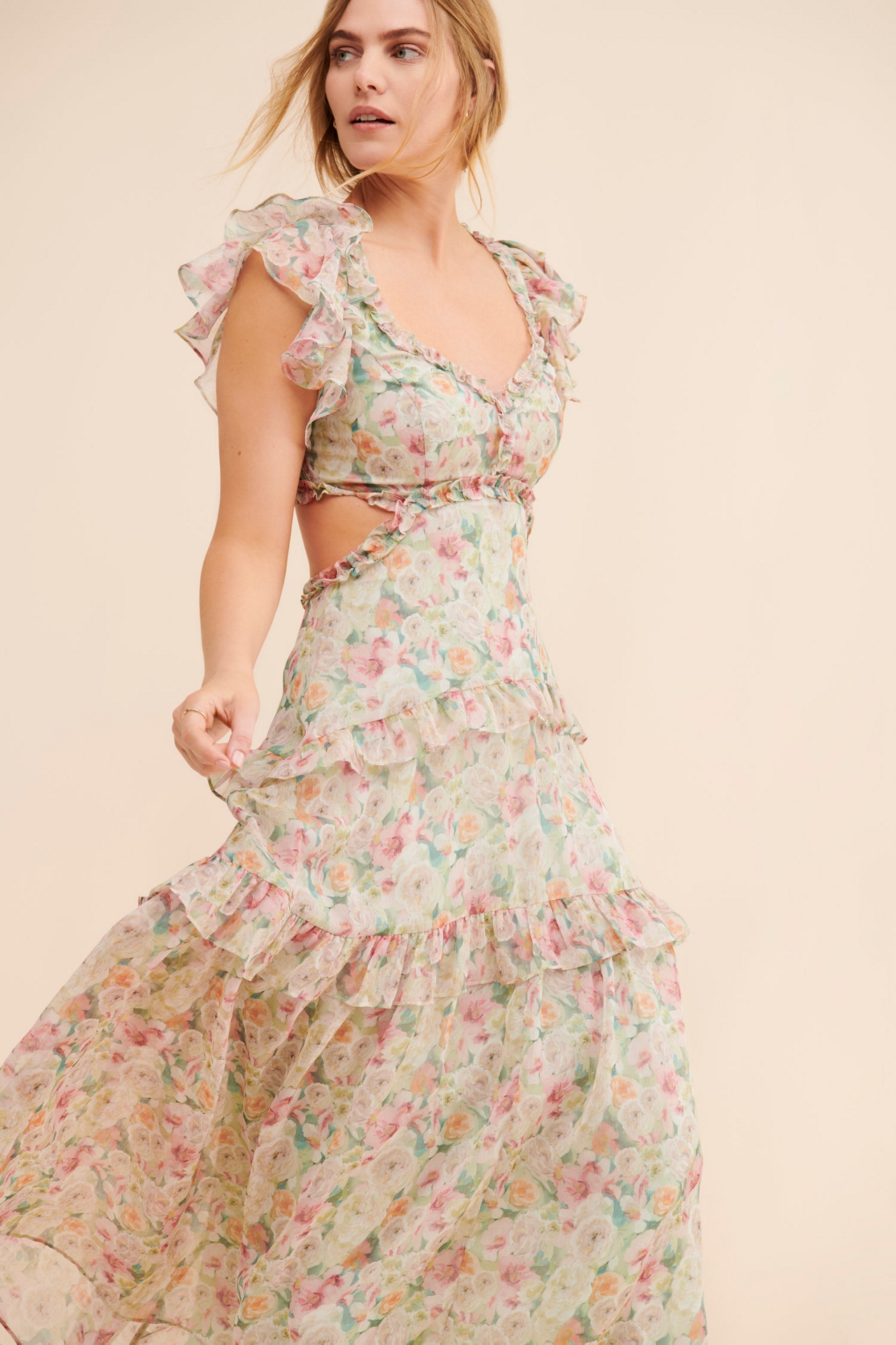 ASTR the Label Mable Ruffle Dress